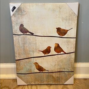 Bird Silhouette Canvas Art new